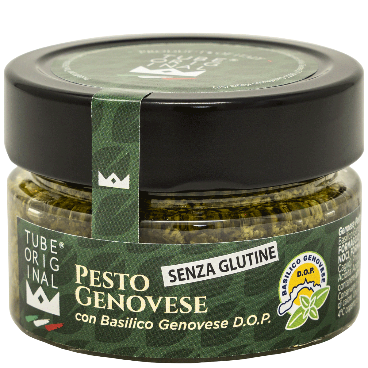 Genuesisches Pesto mit Genuesischem D.O.P Basilikum